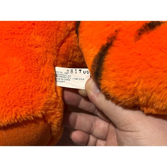 Vintage 90s Disney‎ Store Tigger Large 22" Stuffed Plush Winnie The Pooh Toy - Picture 11 of 12